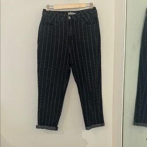 PacSun Black and White Patterned Jeans